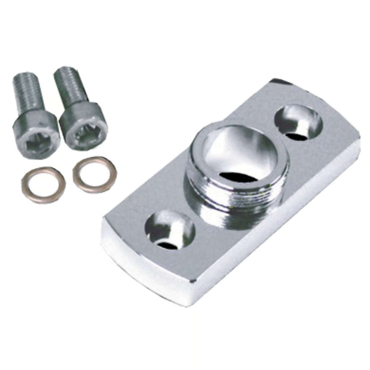 pingel 22mm petcock adapter plate. 44mm wide
