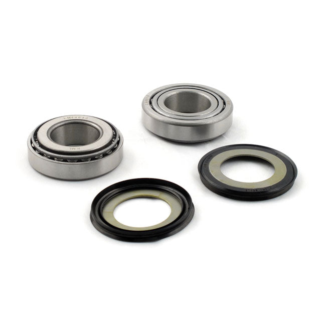 all balls neck bearing, race & dust cover set - 49-23 BT/ 82-22 XL/ 02-17 VRSC