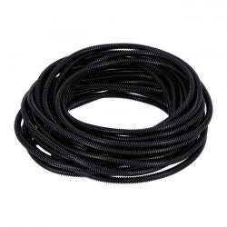 pvc split wiring loom blk - 1/4" - 50ft