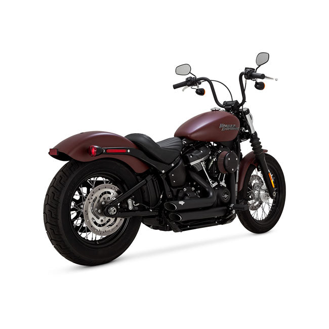 vance & hines shortshots staggered 2 1/2" 2-2 kipufogórendszer - 2018-2019 Softail
