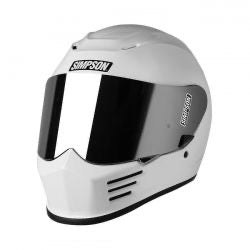 simpson speed full-face helmet - white