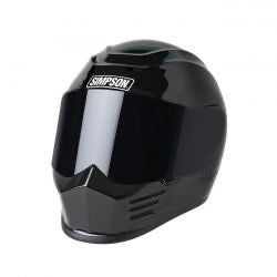 simpson speed full-face helmet - blk metal