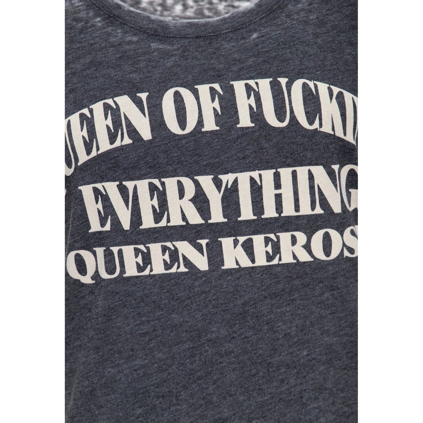queen kerosin queen of everything women t-shirt - anthracite