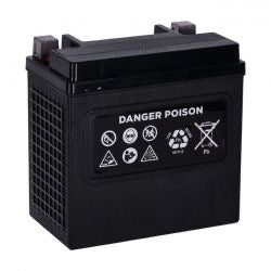 MCS Nano Series Gel 14AH 260CCA battery - 04-22 XL/ 17-20 Street/ 08-10 Buell/ P