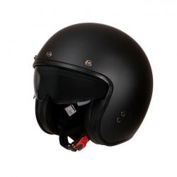 claw cruiser sunvisor jet helmet - blk matt