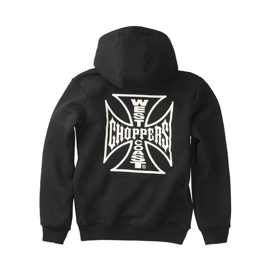 west coast choppers motorcyle co. kapucnis pulóver