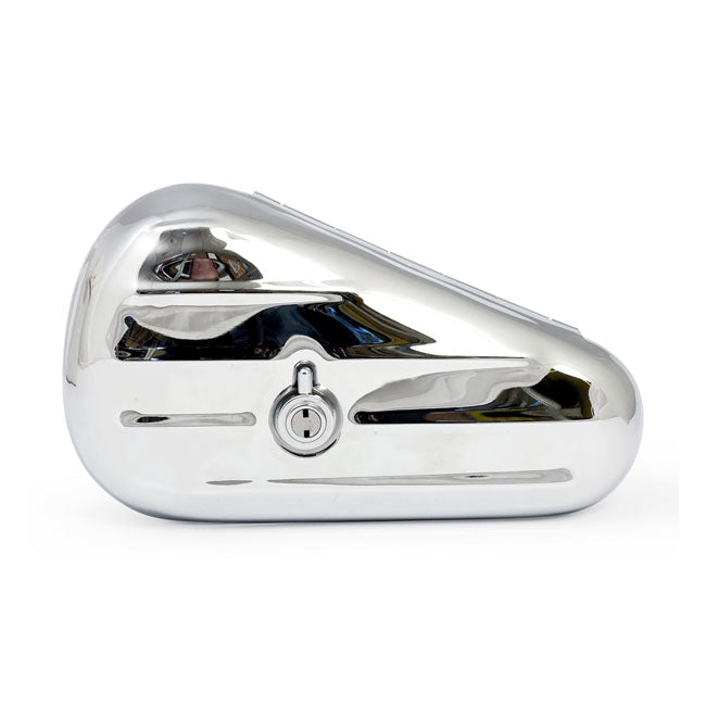teardrop stílusú króm toolbox - bal