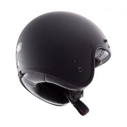 simpson chopper helmet - matte black