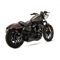 vance & hines 2-1 upsweep pcx exhaust blk - 18-20 Softail