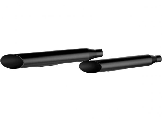 khrome werks 3” HP-Plus slip-on muffler set slash Long - 06-17 Dyna