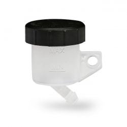 trw remote brake fluid reservoir with 45 degree outlet -