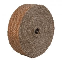 thermo tec exhaust wrap - brass - 2" x 50Ft
