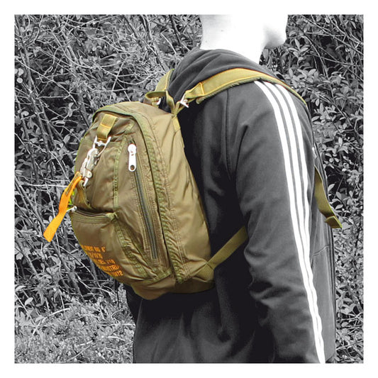 fostex parachute bag 6 backpack - green