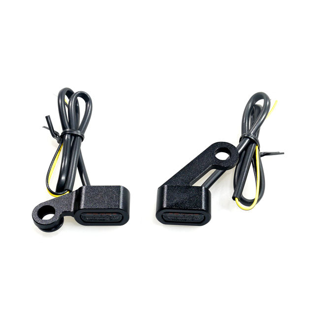 fastline below bar LED irányjelzős fekete/füstös - 2004-2013 XL