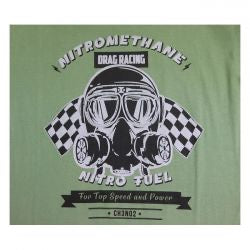rusty pistons nitromethane t-shirt
