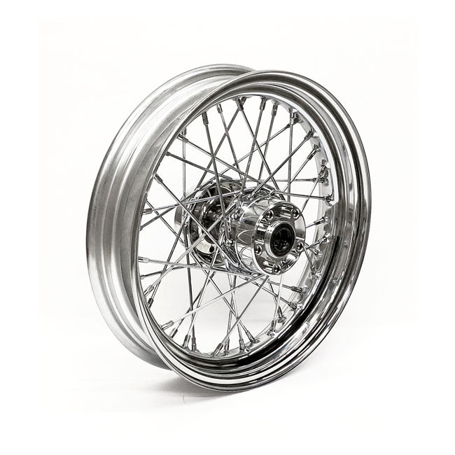 3.0 x 16 hátsó kerék szett 40 króm küllős - 97-99 FXST/FLST/97-99 FXD/97-99 XL