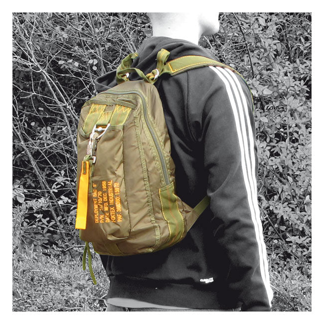 fostex parachute bag 5 backpack - green