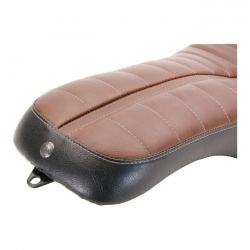 roland sands design 2-up flatout seat enzo brwn - 08-23 FLT/Touring