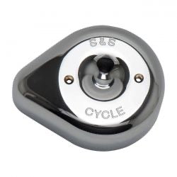s&s stealth air cleaner cover - chr - S&S Stealth air cleaners