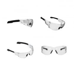mechanix type-n safety glasses - clean lens