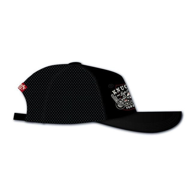 lucky 13 knuckles forever snapback baseball cap