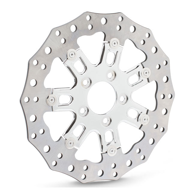 arlen ness 7-valve 11.8" első/hátsó króm floating féktárcsa