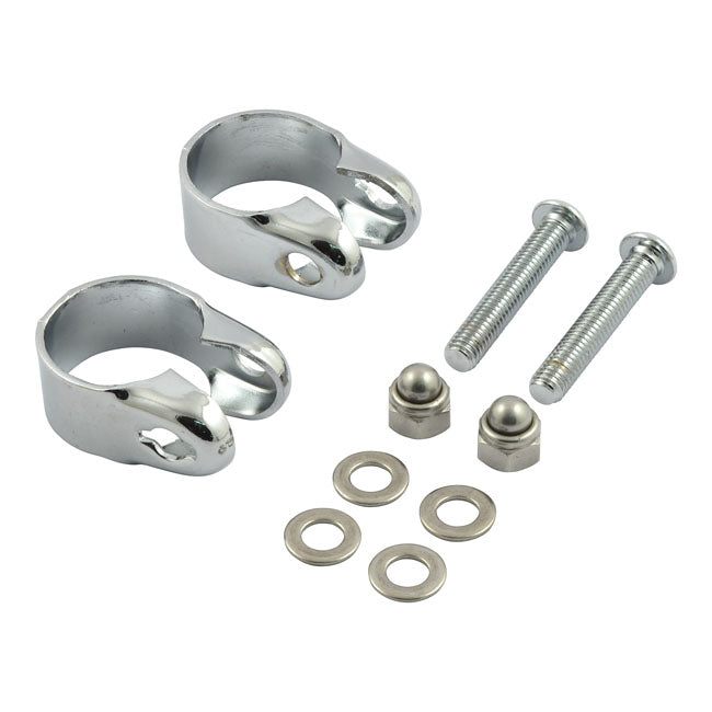 Fehling handlebar rack clamp set - chr 1-1/4"