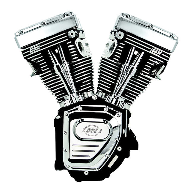 S&S 124 Long Block Twin Cam engine - 99-05 Dyna/ 99-06 Touring
