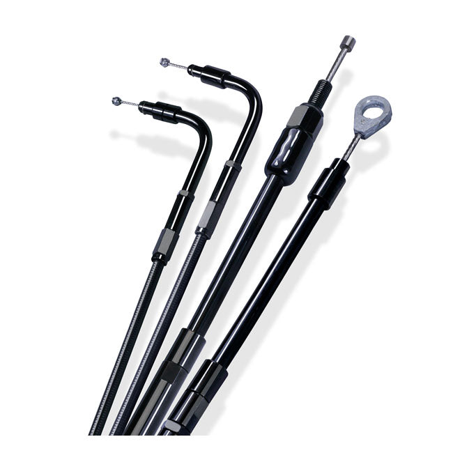 barnett +12" kuplungbowden - stealth - 06-19 Big Twin (excl. 2008-2016 Touring)