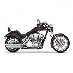 vance & hines twin slash PC / chr - 10-15 Honda VT1300