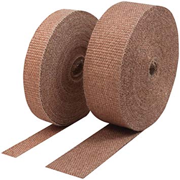 thermo tec kipufogó bandázs - réz - 2" x 50láb