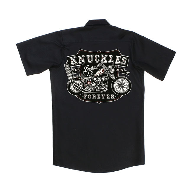 lucky 13 knuckles forever work shirt ing