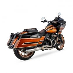 vance & hines supersport 2-1 brushed exhaust - 17-23 M8 Touring