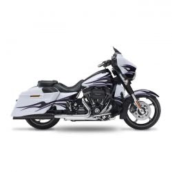 kesstech fl-double slip-on blk - 114" M8 Touring