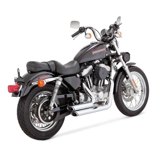 vance & hines shortshots staggered 2 1/2" króm kipufogórendszer - 1999-2003 XL