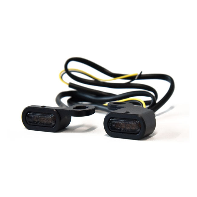fastline below bar LED irányjelzősfekete/fekete- 2000-2014 FXS/ 1999-2017 FXD/ 1996-2003XL