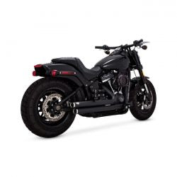 vance & hines 2-1/2" bigshots staggered pcx exhaust blk - 18-24 FX/FL/20-24 FXS