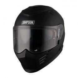 simpson venom full-face helmet - matte blk