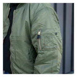MA-1 bomber flight jacket - green