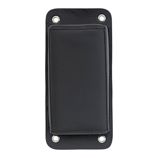 Biltwell Harlot Pillion Pad - Black Smooth