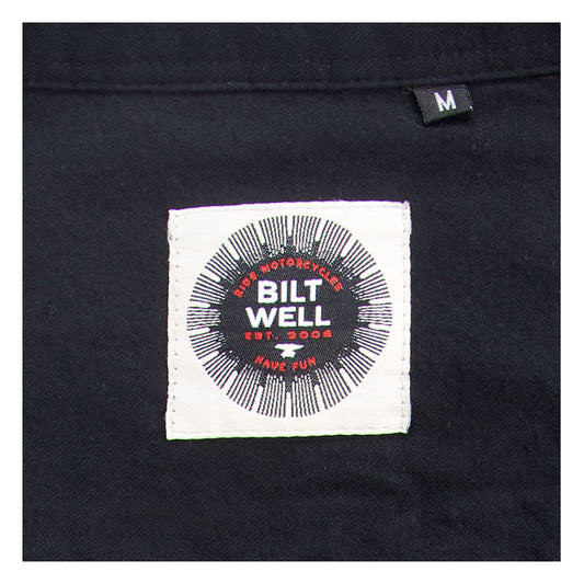 biltwell blackout flanel ing - XL (slightly used)