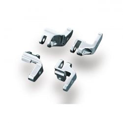 kuryakyn rider floorboard relocation kit - 00-17 FL Softail