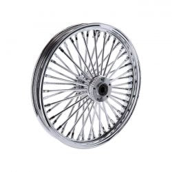 2.15 X 19 SF front wheel set 48 fat spokes chr - 04-05 FXDWG