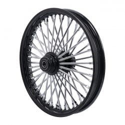 2.15 X 19 SF front wheel set 48 fat spokes blk - 04-05 FXDWG