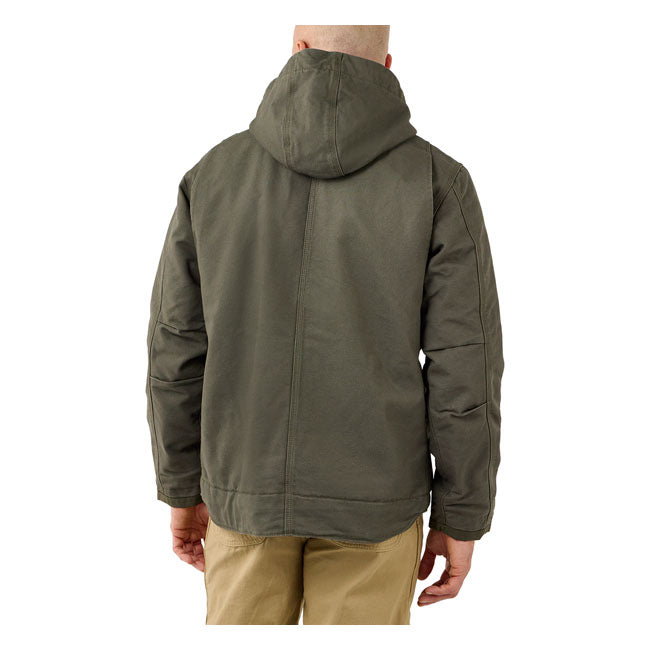 carhartt barlett kabát - moss