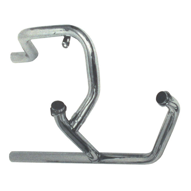 paughco crossover dupla side kipufogórendszer headpipes - 1986-2006 Softail