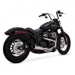 vance & hines stainless 2-1 upsweep exhaust - 18-24 Softail