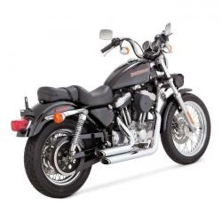 vance & hines 2-1/2" shortshots staggered exhaust chr - 99-03 XL