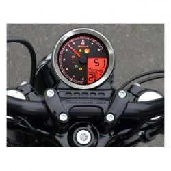 koso HD-01-04 95mm speedometer / tachometer - 04-11 Dyna/ 04-13 XL Sportster