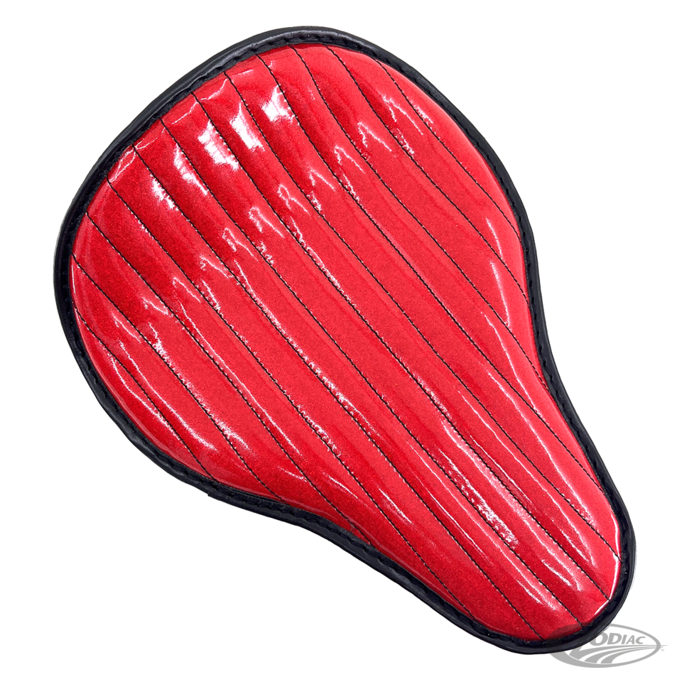eco line mini solo seat - red metal flake striped